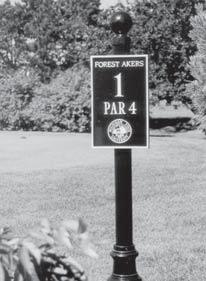 18 at Forest Akers West HISTORY BEHIND THE COURSE The land for the par-72 (36-36) course was donated by Michigan State alumnus Forest Akers of Detroit, with the provision that the course also serves