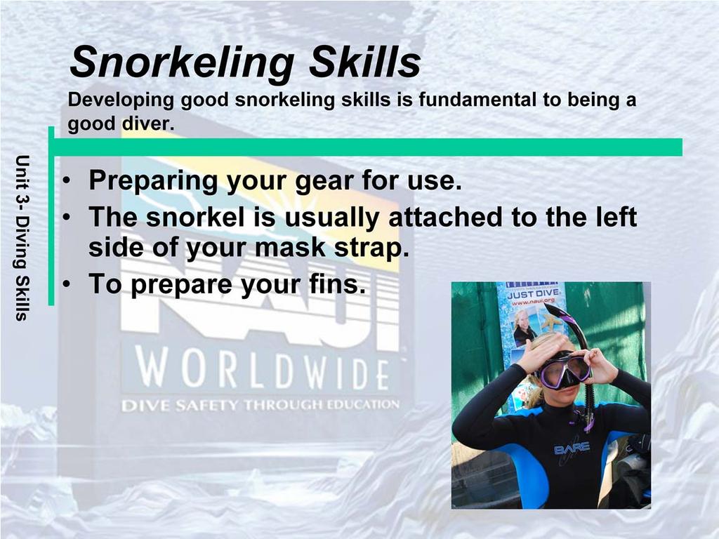 Preparing your gear for use. New masks are covered with a thin film. Wash the lens with toothpaste. Be sure to read the instructions enclosed with the product.