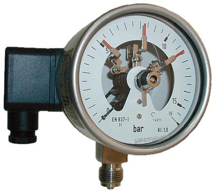 Pressure Measurement and Monitoring Systems PMR04 Bourdon Tube Pressure Gauge Nominal sizes: 100, 160 and 250 mm Designs with brass connection and stainless steel housing or completely in stainless