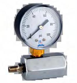 gas pressure test GAUGES Model BRgt The Model BRGT Series from Blue Ribbon Corporation is a combined utility gas pressure test gauge and valve body.