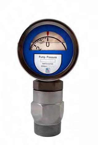 Mud Gauge Diaphragm Type BRMG series Pressure range from 5K PSI to 15K PSI (345 to 1,034 BAR) Socket and case welded for high vibration and corrosive service Fixed pointer and movable dial 4 glycerin