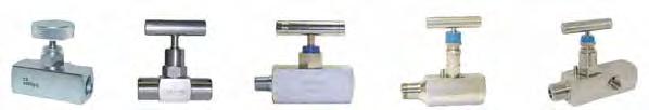 INSTRUMENTATION NEEDLE VALVES High-quality instrumentation grade needle valves from Blue Ribbon Corporation are designed for heavy-duty process control or other industrial applications that require