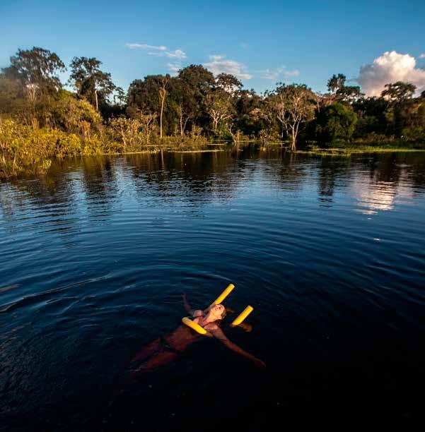 DAY 3 AM: - Zapote River. PM: - Pacaya River. Zapote River: The morning is a perfect time for kayaking along the calm and inspiring rainforest waters.