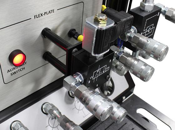 - Your imagination - Teach any pump/system fixed displacement, pressure compensated, load-sensing. Teach any type of component - even the one s it doesn t have with the optional Flex-Plate modules.