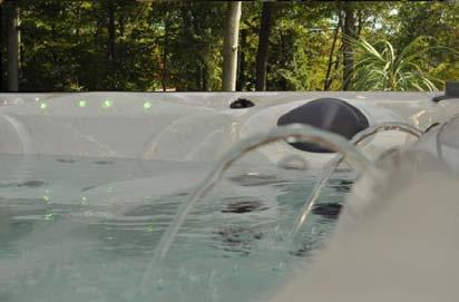 Glow Jacuzzi 7,490 These ergonomically shaped spas come standard with many luxury options.