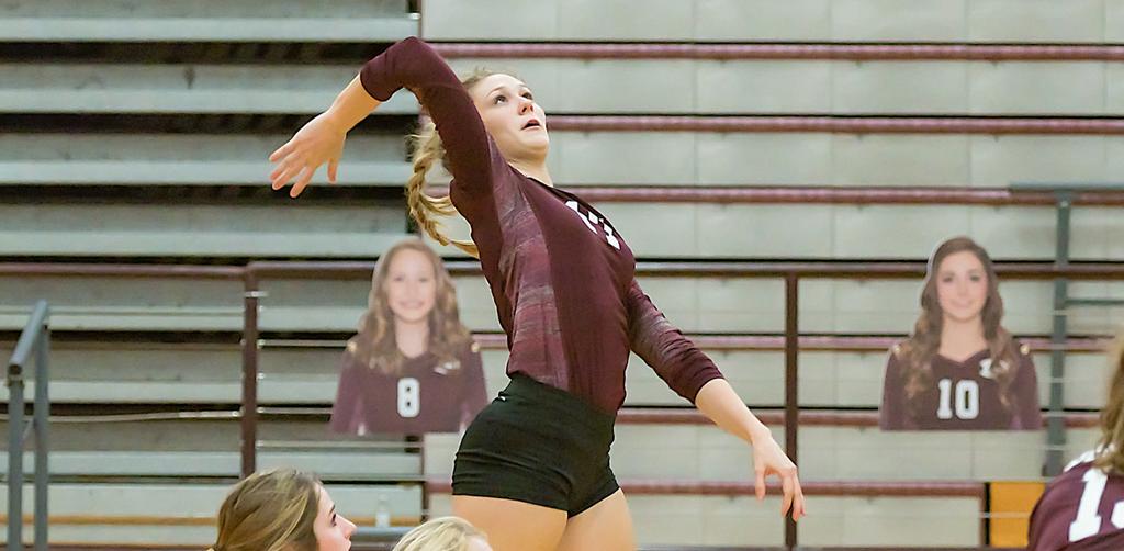 Sarah Wright / 5-9 / Outside Hitter Pearland, TX Pearland HS Named a 23-6a District 2nd team player in 2016 and 22-6a honorable mention in 2015.