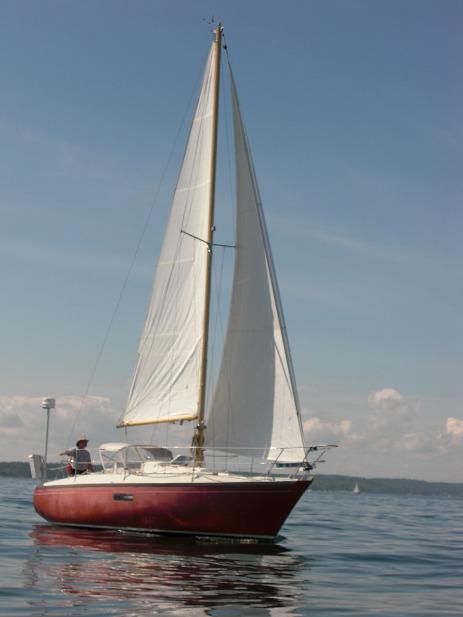 For sale: 1976 Dufour sail boat. (John and Lori Horton s boat) Dual Fuel The Hortons purchased the vessel from the 2nd owner in 1998.