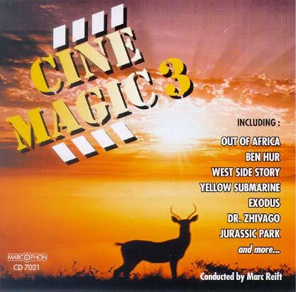 DISCOGRAPHY Cinemagic 3 Philharmonic Wind Orchestra conducted by Marc Reift 1 633 Squadron Ron Goodwin 2 14 9 West Side Story Leonard Bernstein 7 14 2 Out Of Africa John Barry 3 20 10 Reality
