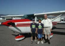 In addition, the following EAA Chapter 517 members provided the Young Eagles airplane flights for the Youth Academy kids each Friday: Rick Booth; Hank Butzel; Frank