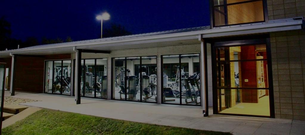 The Fitness Center allows the club to