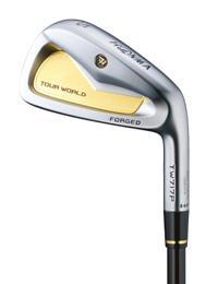 [Features] <TW717P FORGED> A simple two-piece structure unique to HONMA with sharp lines and designed to allow golfers to set up their shots easily.