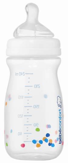 Natural Comfort Launched in Europe The 1st eco-designed baby bottle accepted by baby whatever his feeding habit - 30% impact on the environment* - 20% less plastic*