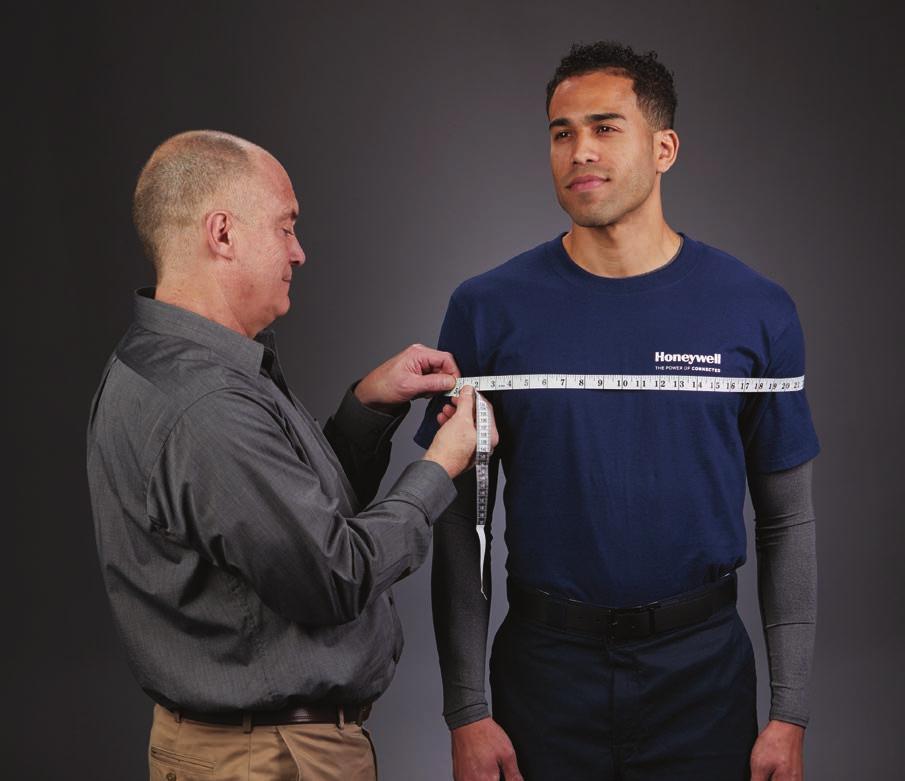 METHOD 1 > COAT > OVERARM Arms should be at rest by their sides. Over-the-arm measurement should be taken at the widest part, similar to the chest measurement.