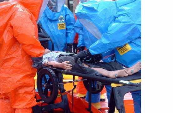carrying stretchers with contaminated casualties, performing decontamination of victims, carrying bags and instruments and all their gear, I decided to write something about it.
