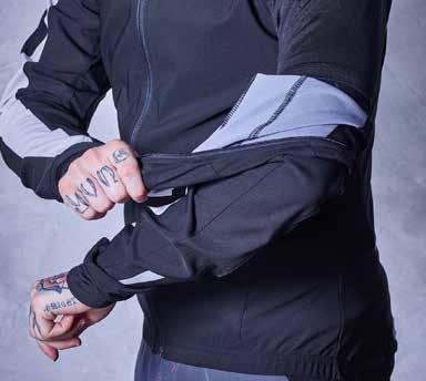 BLACKLINE BLACKLINE GILET ergonomic high collar two front and one back zip pocket front zip with garage highly windproof