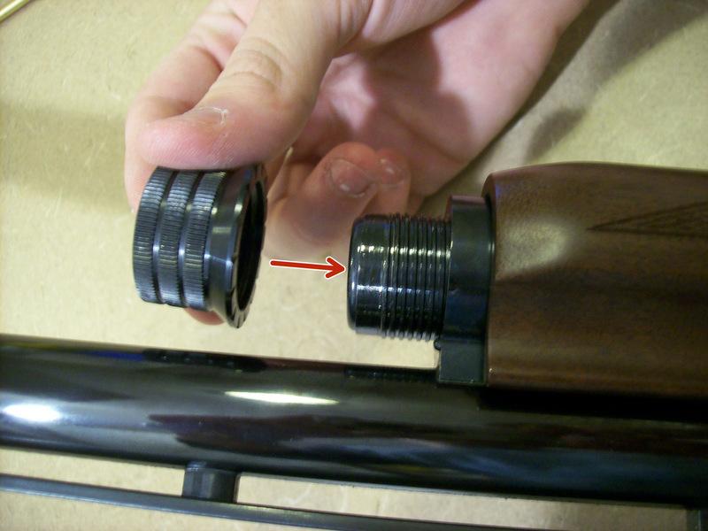 Guide Ring: A portion of the barrel that is screwed