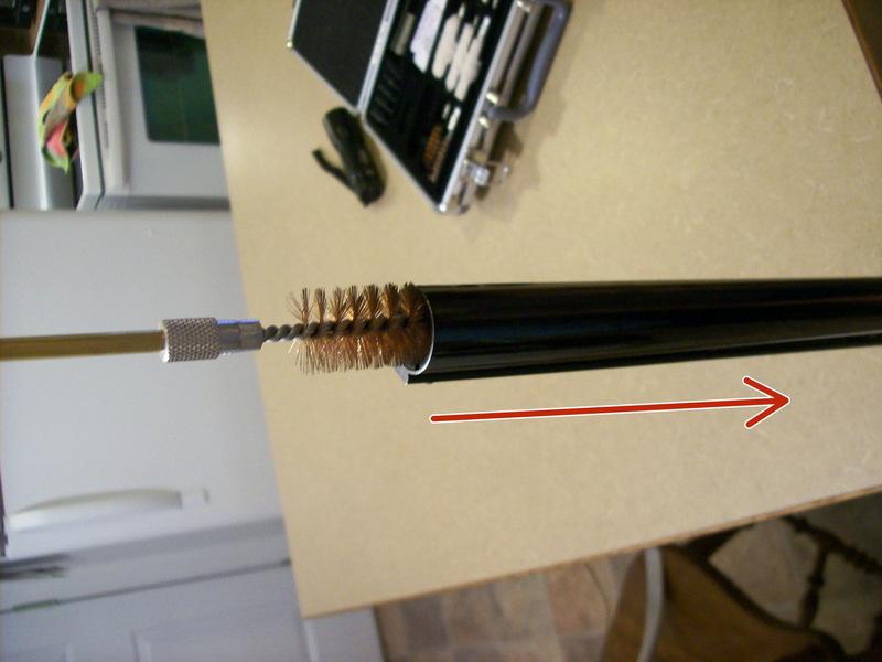 Wire Brush: A metal brush that attaches to the ramrod and is used to clean the inside of the barrel.
