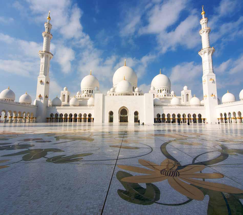 TRAVEL Abu Dhabi is also steeped in history, with evidence of human settlement in our lands stretching back 7,000 years and UNESCO World Heritage sites of our Oasis City of Al Ain to explore.