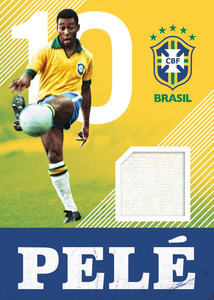 special Pele Commemorative cards that can be found only one per case!