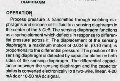 sensing diaphragm A