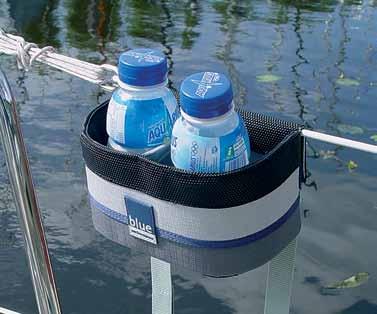CAN HOLDER railing Store your drinks at the rail. CAN HOLDER WITH HOOKS Store your drinks in this handy holder.