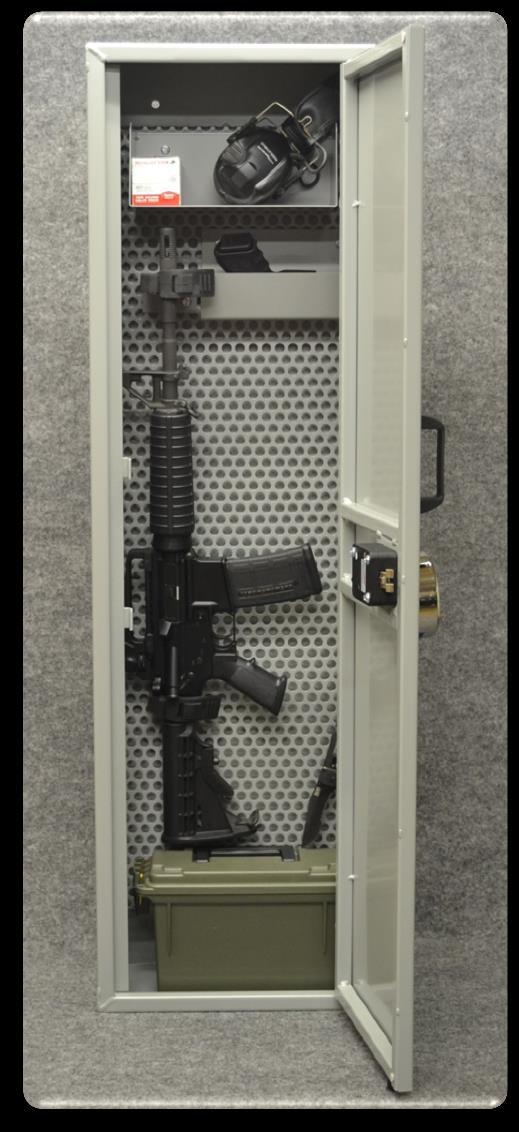 Heavy Duty Storage in Your Closet Rifles, Tactical Shotguns and Handguns Range Gear and Equipment Extra Ammunition