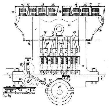 8 (right): A French patent dated January 4, 1908 voor een automatische kapmachine van L i m o n a i r e.