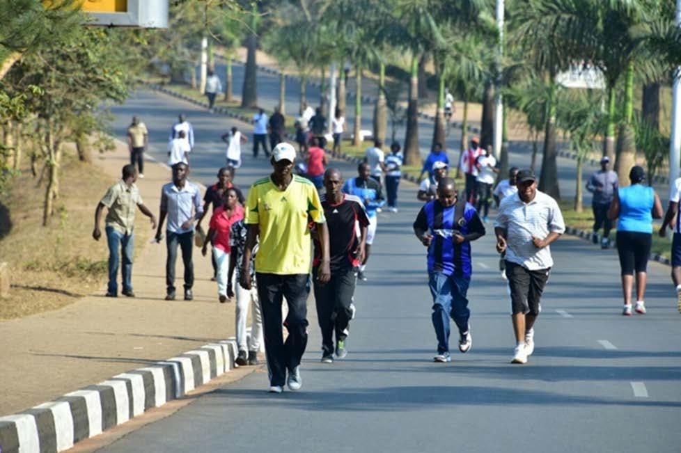 The City of Kigali initiated a Car Free Day event.