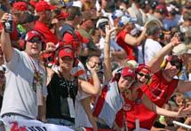 .. Sprint FANZONE / Pre-Race Pass** - $25 (Advance***); $30 Budweiser Pre-Race Party (plate of wings, 2 drink tickets,