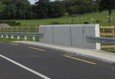 Safety Barrier Terminals There are two types of safety barrier terminals; they can either redirect vehicles back onto the carriageway, or stop a vehicle immediately so that it cannot pass through the