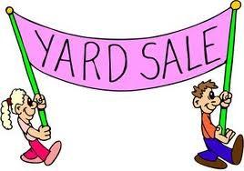 Please help us to make this rummage sale a great success. July 4th is our Picnic in the park.