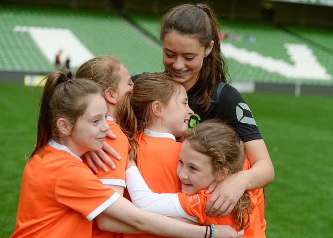 WFC ANNUAL CONVENTION 2017 GRASSROOTS PROGRAMMES SOCCER SISTERS PROGRAMME FAI Aviva Soccer Sisters has been one of the driving forces behind the increase in number of girls in grassroots football