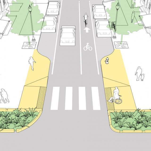 2.2 Design Toolkit In this section you will find design guidelines for implementing various elements of the calm streets network.