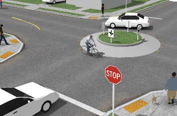 While these were discussed in section 1, a brief recap is included here, followed by a toolbox of design components and guidelines, which will be incorporated in the Louisiana Avenue Calm Streets