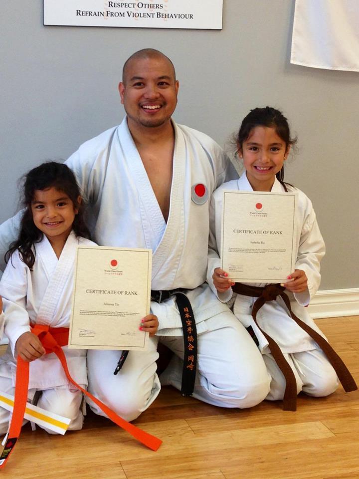 Instructor Ray Tio, 5 th Degree Black Belt (Japan Karate Association) - Owner/Operator/ Head Instructor of World Class Karate dojo s located in Mississauga, Vaughan, Brampton, and Calgary - Full-Time