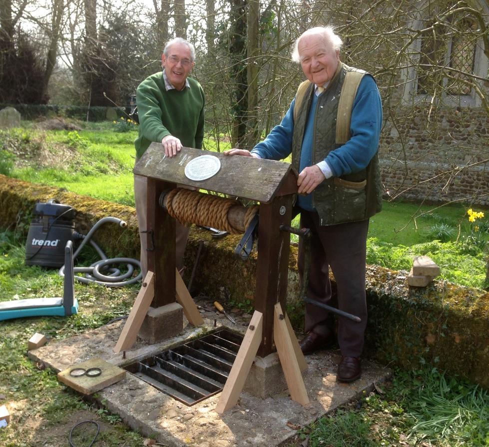 12 Gathering at the Village Well, p.m. 3 May Every year, by tradition, water is drawn from Toft Village Well to remind us how our ancestors lived before a regular water supply arrived in the village.