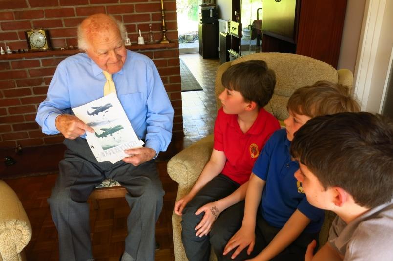 15 Toft children interview Toft seniors of the WWII generation Interviews between