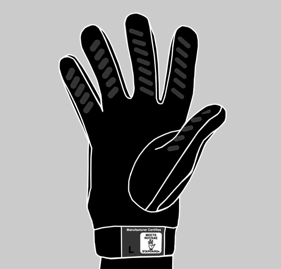 PlayPic Gloves Rule 1-5-2b RULE CHANGE Beginning in 2013, gloves