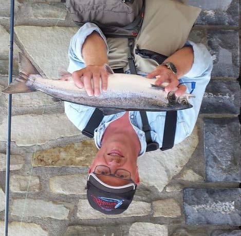 Gary Jerks, a regular visitor from UK, had 7 fish for his week, while his fishing companion Mike Hornsby had 2.