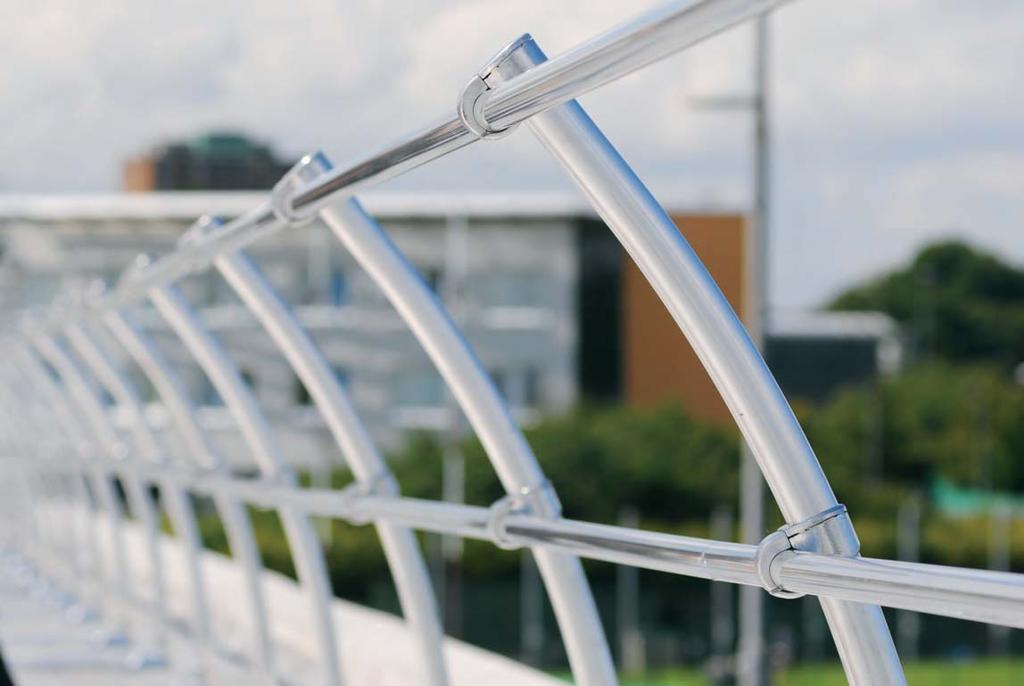 On Guard for Fall Hazards For flat surfaces up to a 10 slope, the MSA range of Latchways VersiRail guardrail systems offer collective protection designed to safeguard against falls.