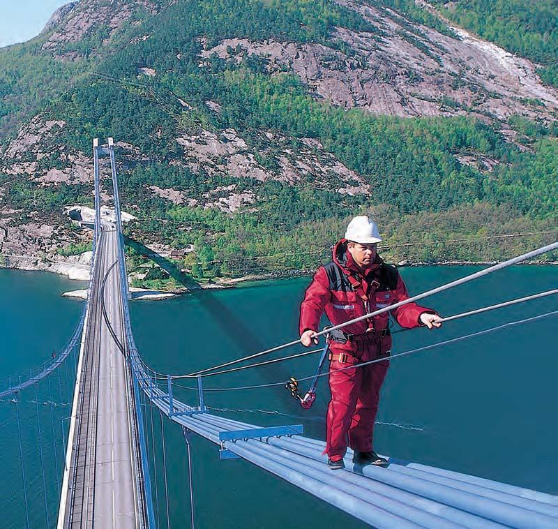 Bridges BridgeLatch is an ideal choice when the cable system you re attaching to is located at waist height, such as when walking on bridge suspension cables.