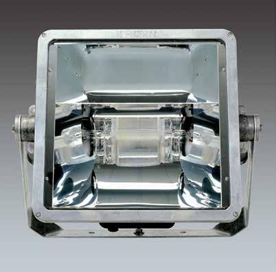 Mundial NEW Standards Lamps HIT (MT) E40 1KW HIT-DE (MD) Cable 1-2KW HST (ST) E40 1KW High performance discharge floodlight suitable for international sports TV broadcasting Choice of lamps giving