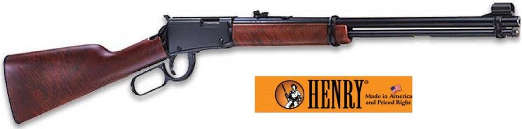 Henry Lever Action.22 Capacity -15 rounds.22lr, 17 rounds.22l, 21 rounds.22s Weight 5.