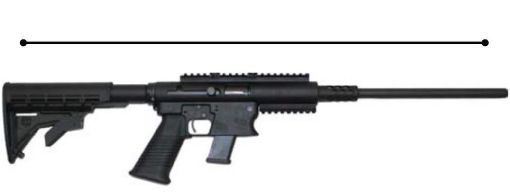 00 NON RRESTRICTED TNW Firearms Aero Survival Rifle (ASR) Engineered to breakdown efficiently without the use of tools. This unique configuration allows for easy barrel removal and caliber changes.