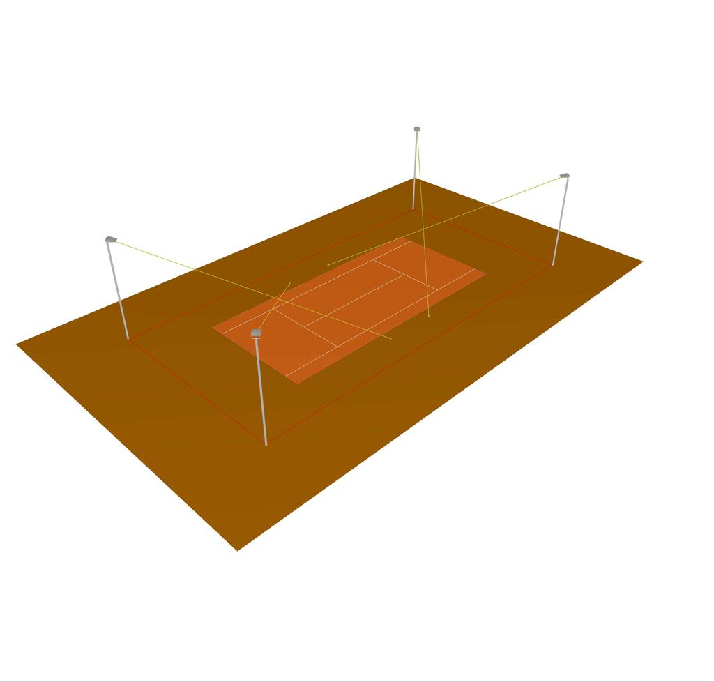 2.1 Description, Tennis court 200