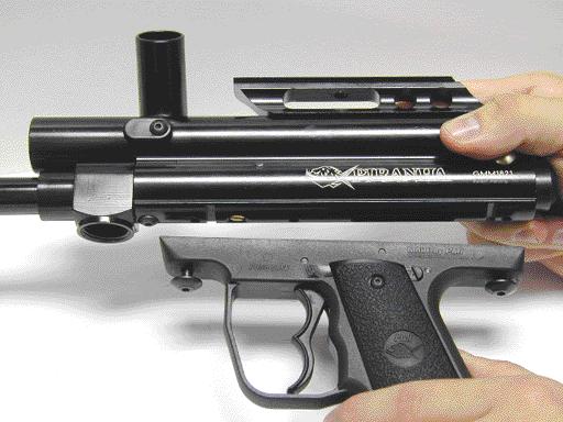 COM PAINTBALL MARKER POWER SYSTEMS MUST BE REPAIRED OR REPLACED ONLY WITH THE CORRECT PRESSURE RATED COMPONENTS. 1.