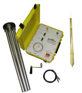 1 DESCRIPTION The PENCEL pressuremeter is designed to perform pressuremeter tests using lightweight drilling equipment on sites where the use of heavy drill rigs are impractical.
