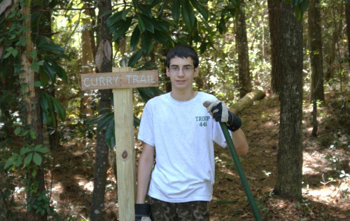 Troop 446 Eagle Scout candidate Bailey Atwood planned, organized and coordinated