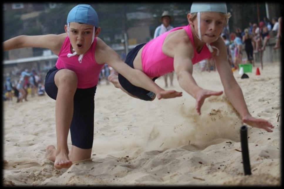 What are the Nipper Events? Beach Events: BEACH RACES - running over a set distance on the sand (50m - 70m depending on age).