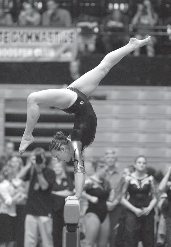 .. Also took third on bars and fi fth in the all-around in 2003... Two-time Region 1 all-around champion... Won bars, beam and the all-around at the 2004 NorCal Championships.